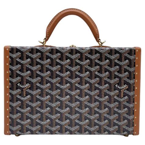 goyard trunk secret|goyard trunk bag price.